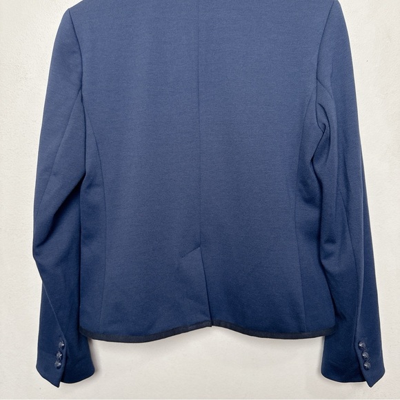 Gap Womens 8 The Academy Blazer Blue Dark Academia Button Blazer Jacket - Picture 15 of 16